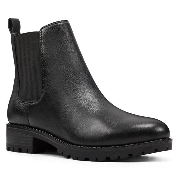 Nine West Angelo Black Ankle Boots | Ireland 38Q84-2M67